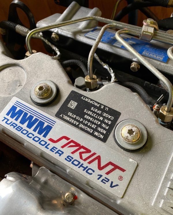 MWM Sprint Turbo SHC 12V Engine for M1161 & M1163 Growler