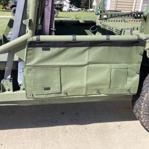 Rear Canvas Panel - driver's side for M1161 and M1163 Growler