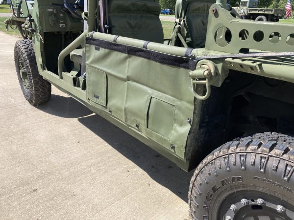 Rear Canvas Panel - driver's side for M1161 and M1163 Growler